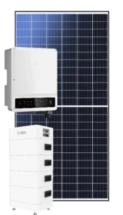 CanadienSolar 600W & Střídač GoodWe 10ET+ & Baterie Dyness T10